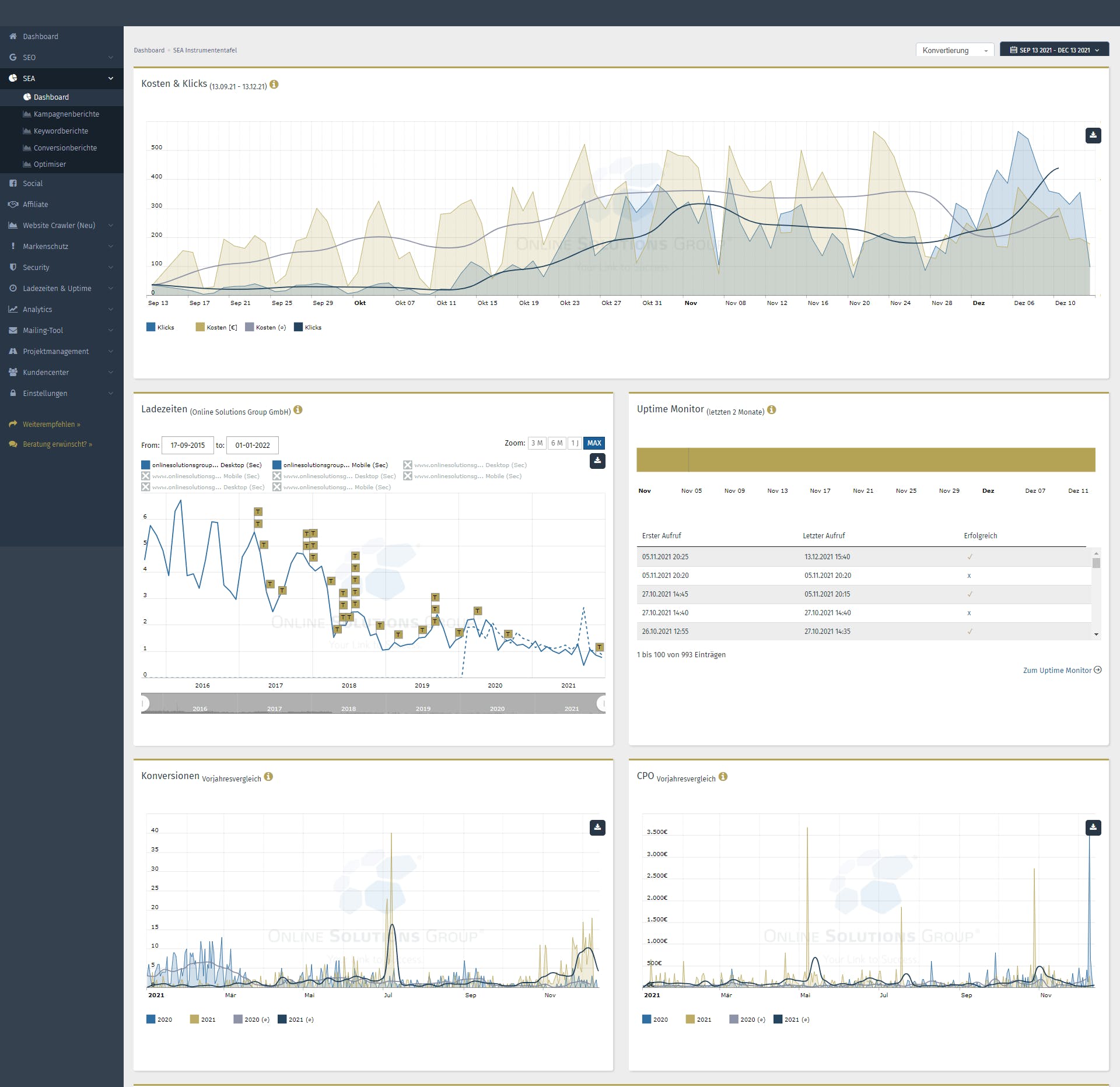 Performance Suite Screenshot 2