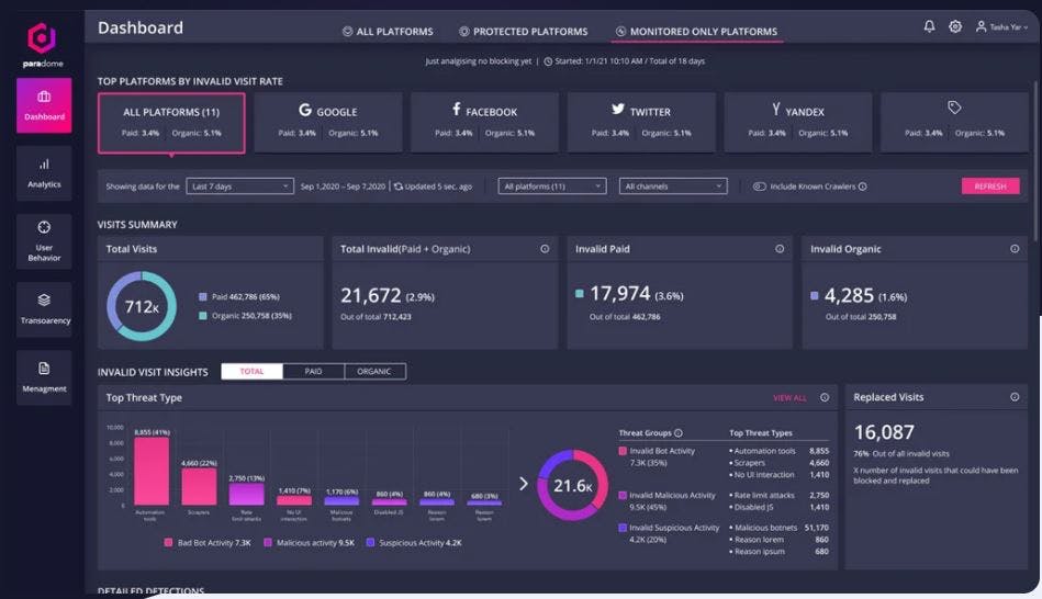 Paradome Screenshot 1