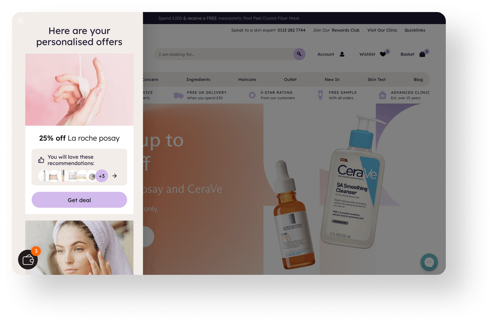 RevLifter Personalization Platform Screenshot 1