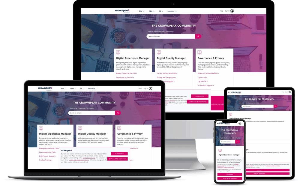 Crownpeak Digital Experience Platform Screenshot 5