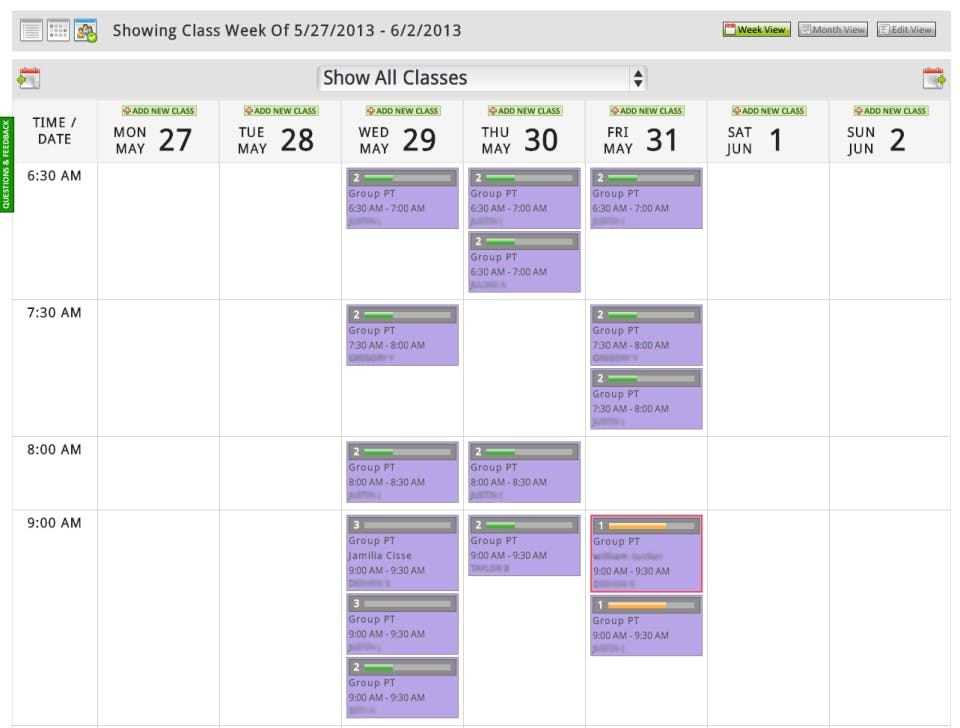 ClubReady Screenshot 2