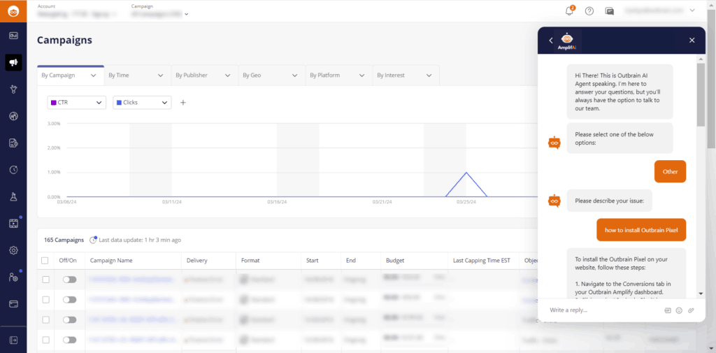 Outbrain Screenshot 1