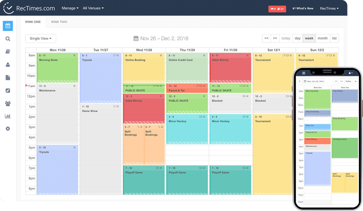 RecTimes Screenshot 1
