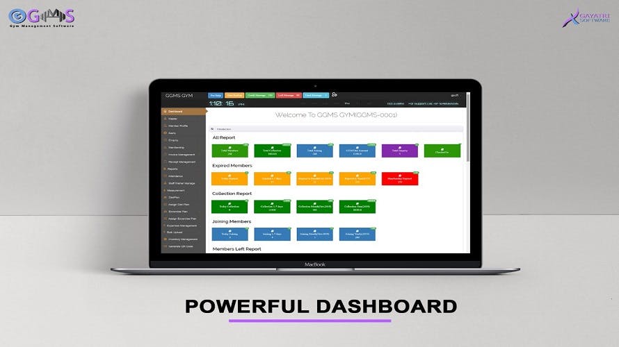 Gayatri Gym Management Software  Screenshot 1