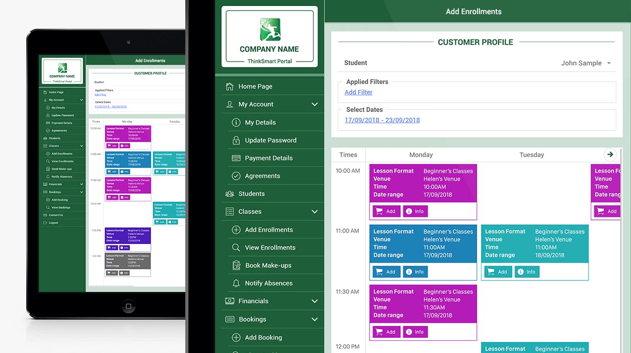 TennisBiz Screenshot 3