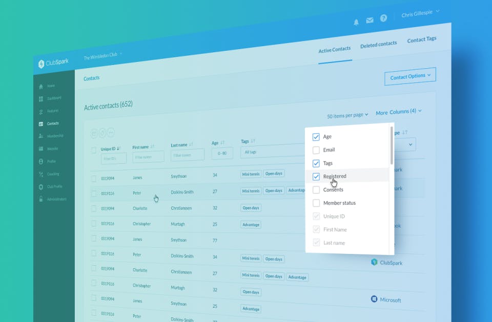ClubSpark Screenshot 3