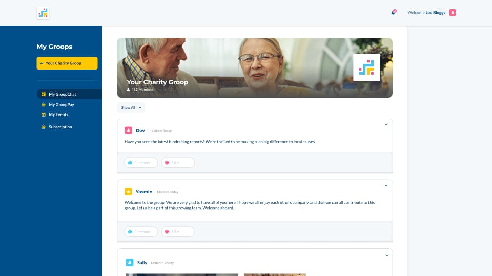 Groop Screenshot 2
