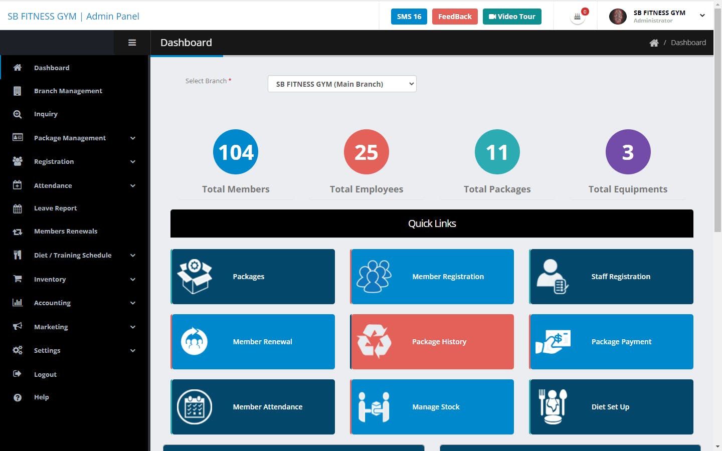 VFitnessClub Screenshot 1