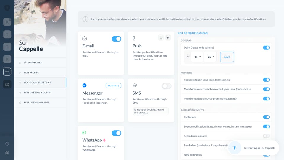 Klublr Screenshot 1