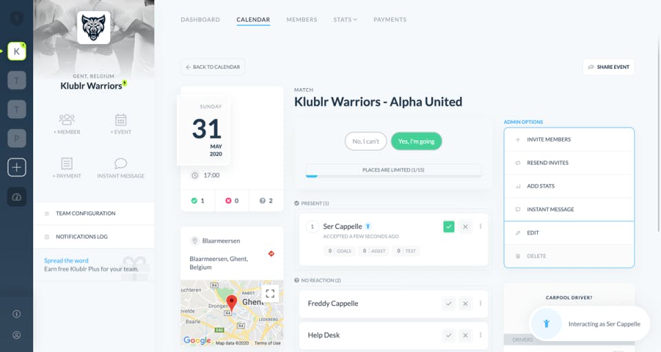 Klublr Screenshot 3