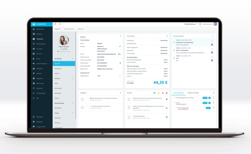 Magicline Screenshot 3