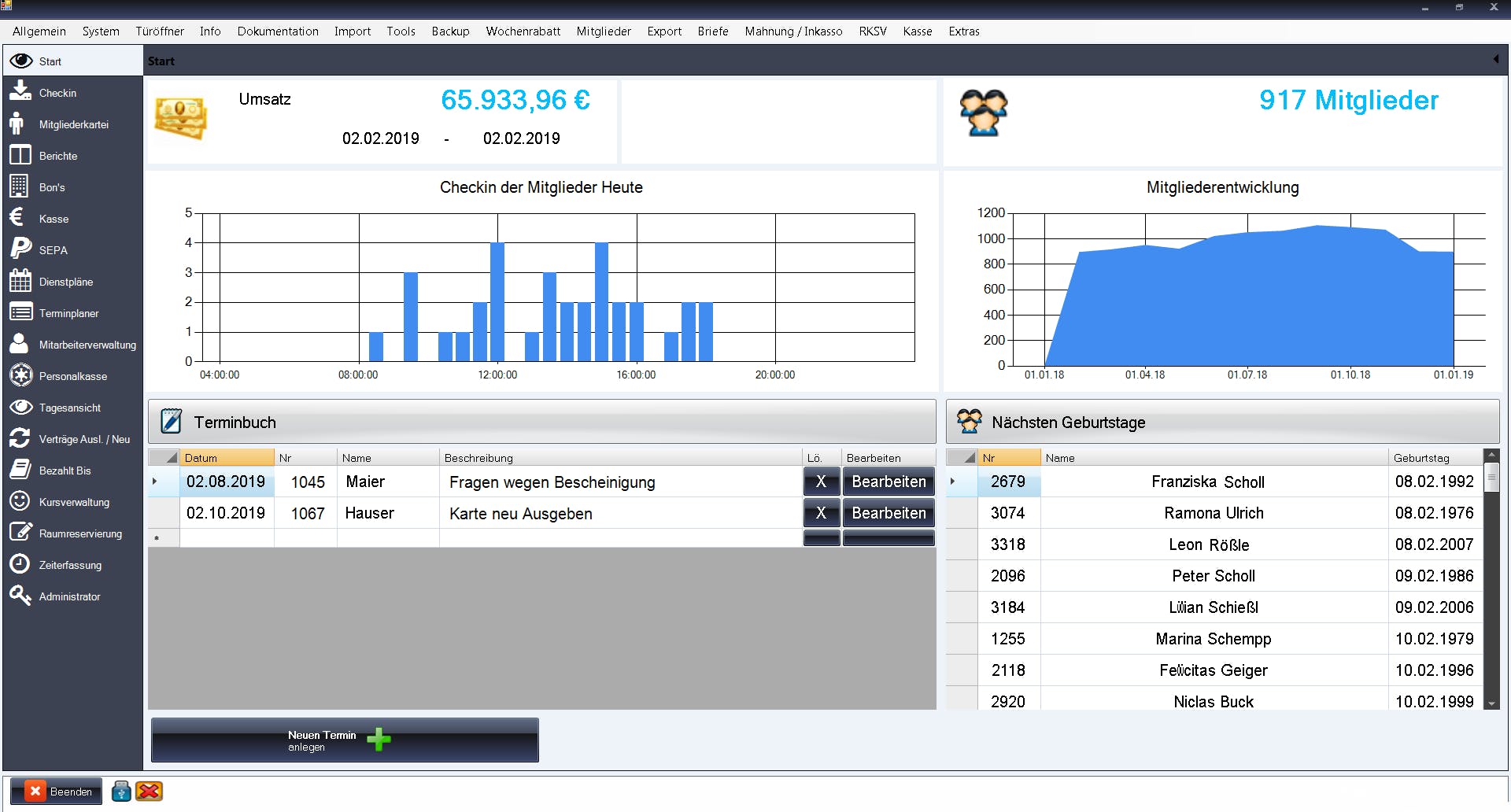 Studio Manager Screenshot 2