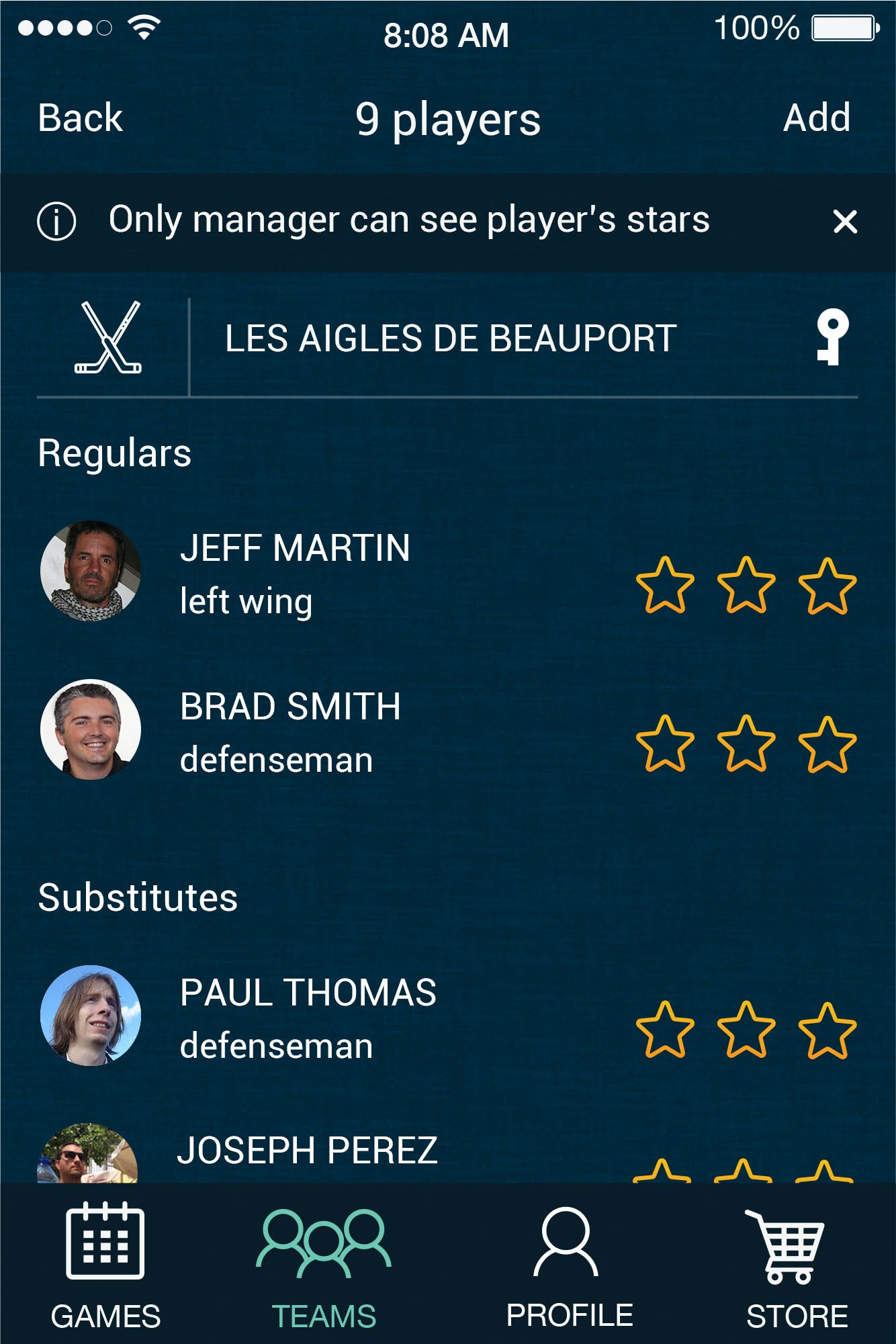 Sporteo Screenshot 1