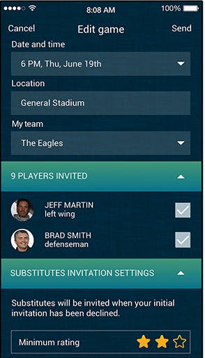 Sporteo Screenshot 3