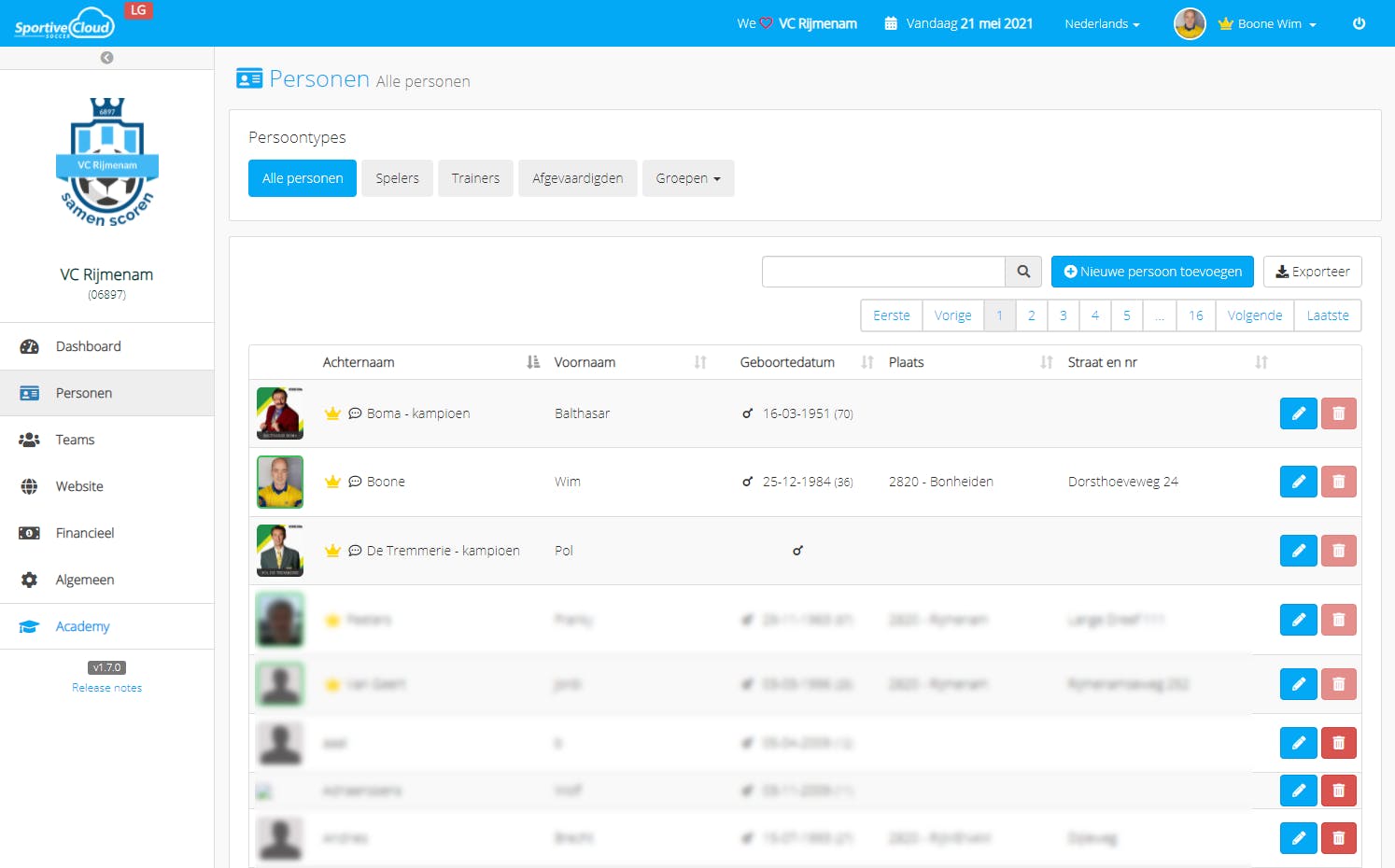 SportiveCloud Screenshot 5