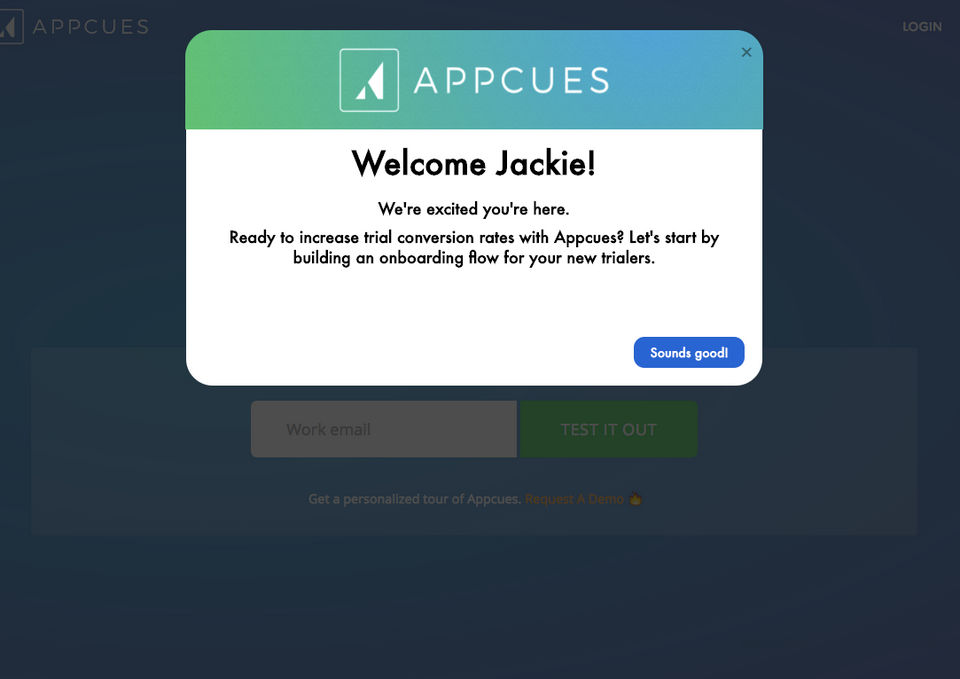 Appcues Screenshot 1