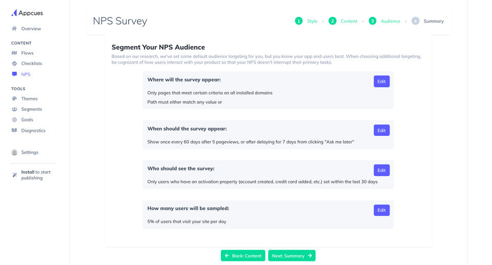Appcues Screenshot 7