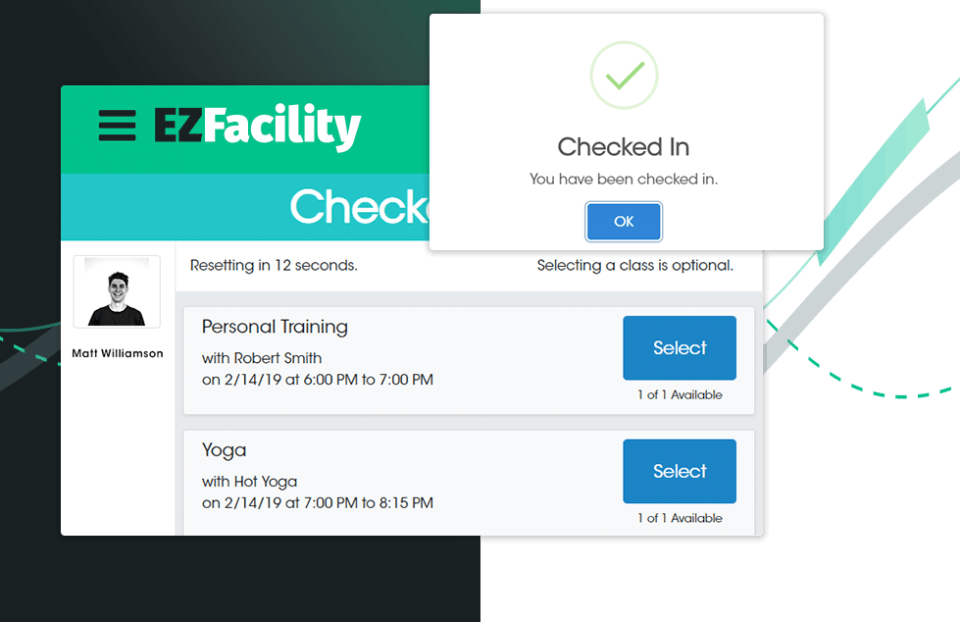 EZFacility Screenshot 1