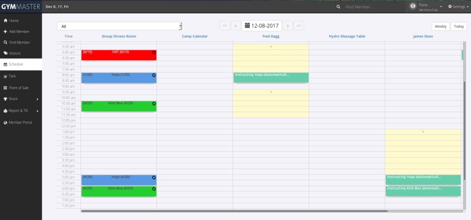 GymMaster Screenshot 4