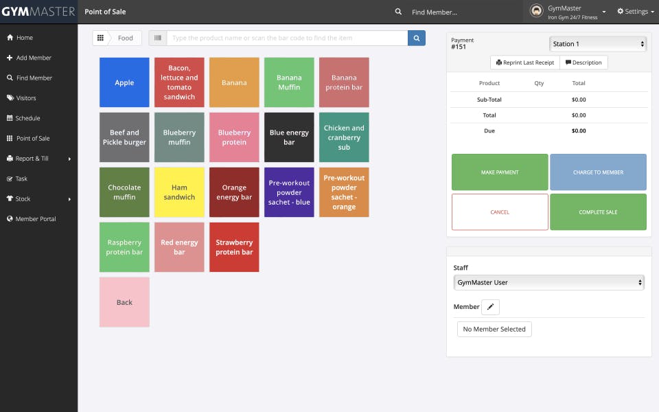GymMaster Screenshot 5
