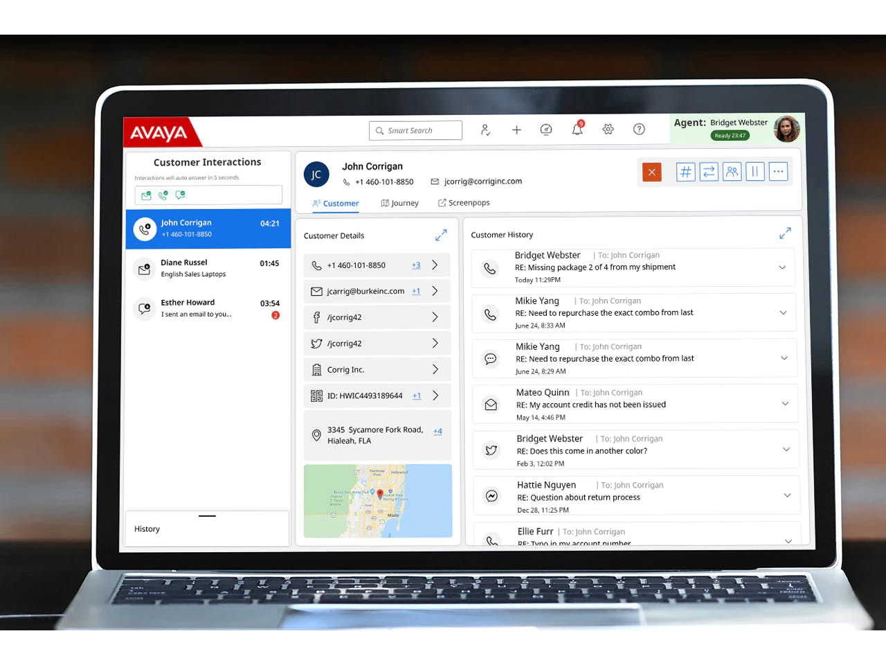 Avaya UCaaS Screenshot 1