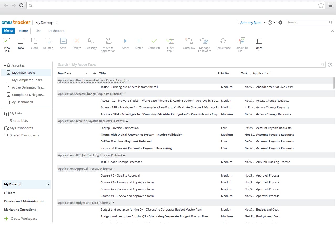 CMW Tracker Screenshot 4