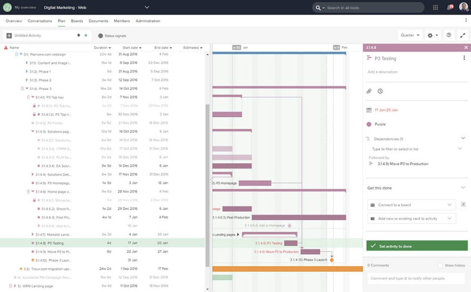 Planview ProjectPlace Screenshot 4