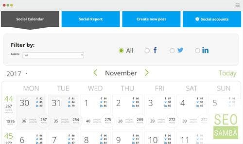 SeoSamba Marketing Operating System Screenshot 3