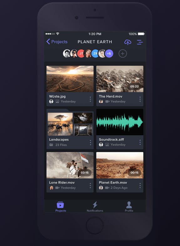 Frame.io Screenshot 5