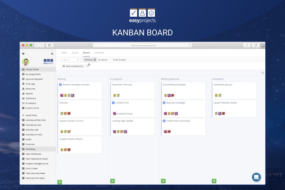 Easy Projects Screenshot 1