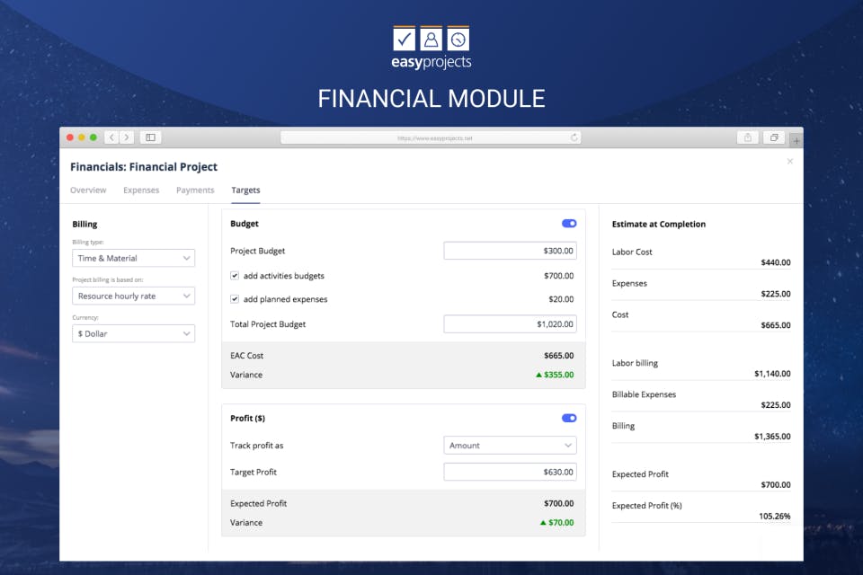 Easy Projects Screenshot 4