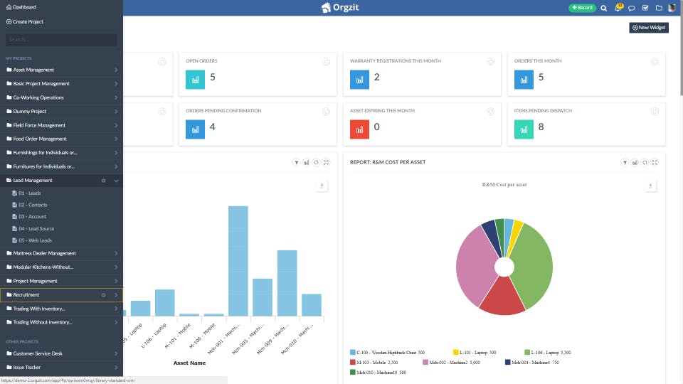 Orgzit Screenshot 4
