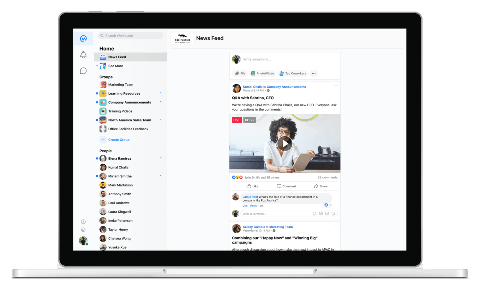 Workplace from Meta Screenshot 2