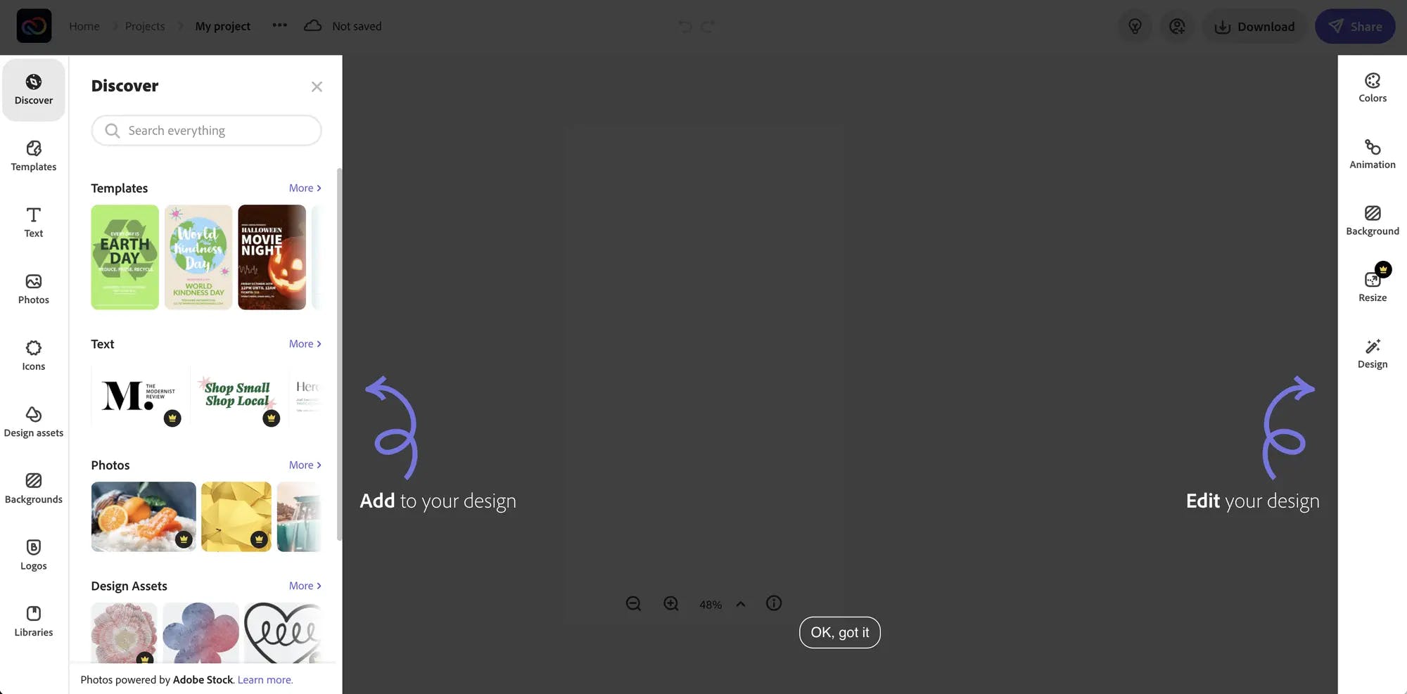 Adobe Creative Cloud Express Screenshot 5