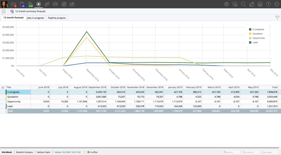 Deltek WorkBook Screenshot 5