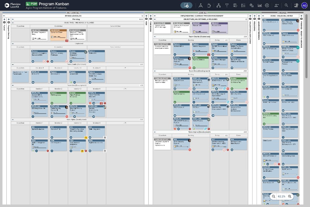 Planview AgilePlace Screenshot 1