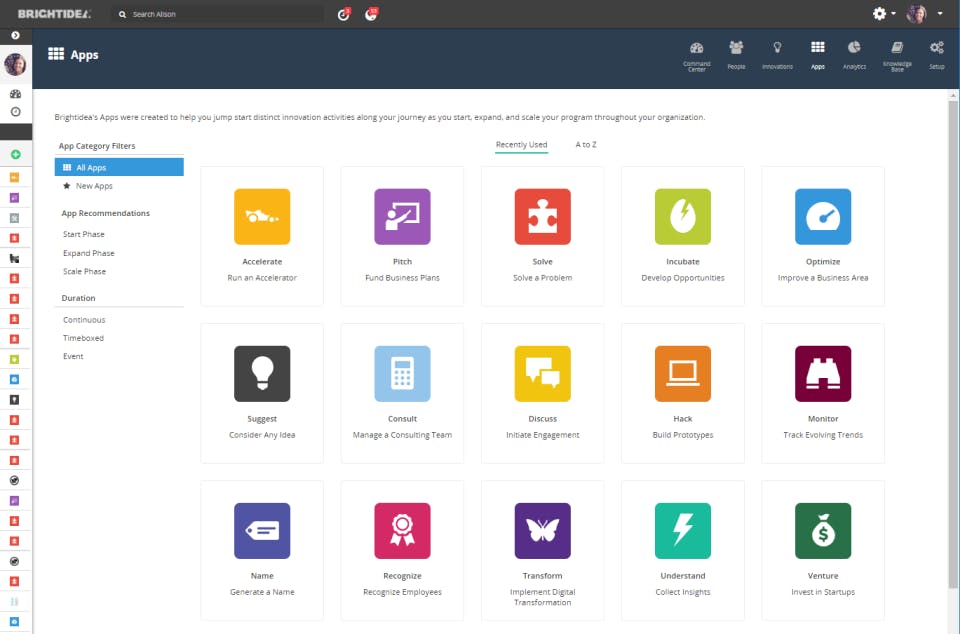 Brightidea Screenshot 1