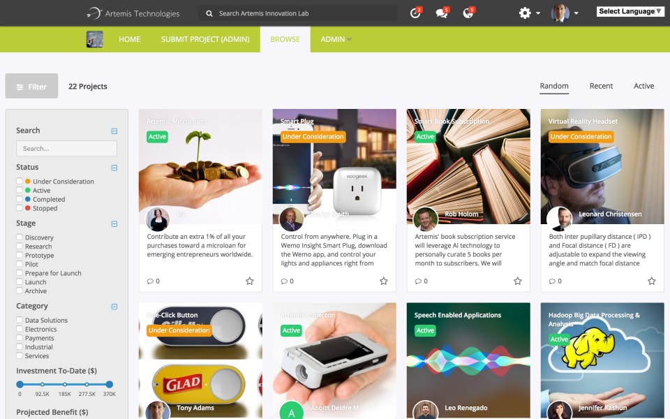 Brightidea Screenshot 3