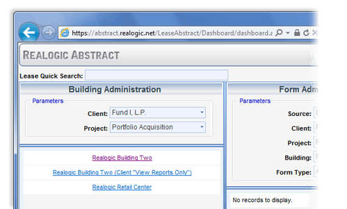 Realogic Budget Screenshot 2