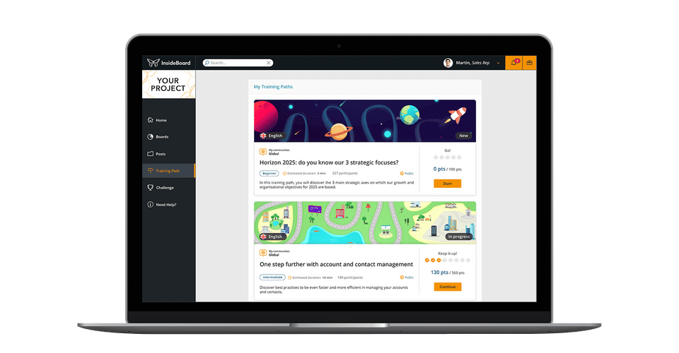 InsideBoard Screenshot 1