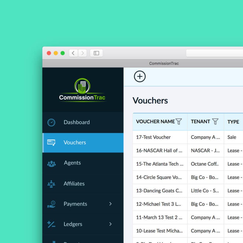 CommissionTrac Screenshot 2