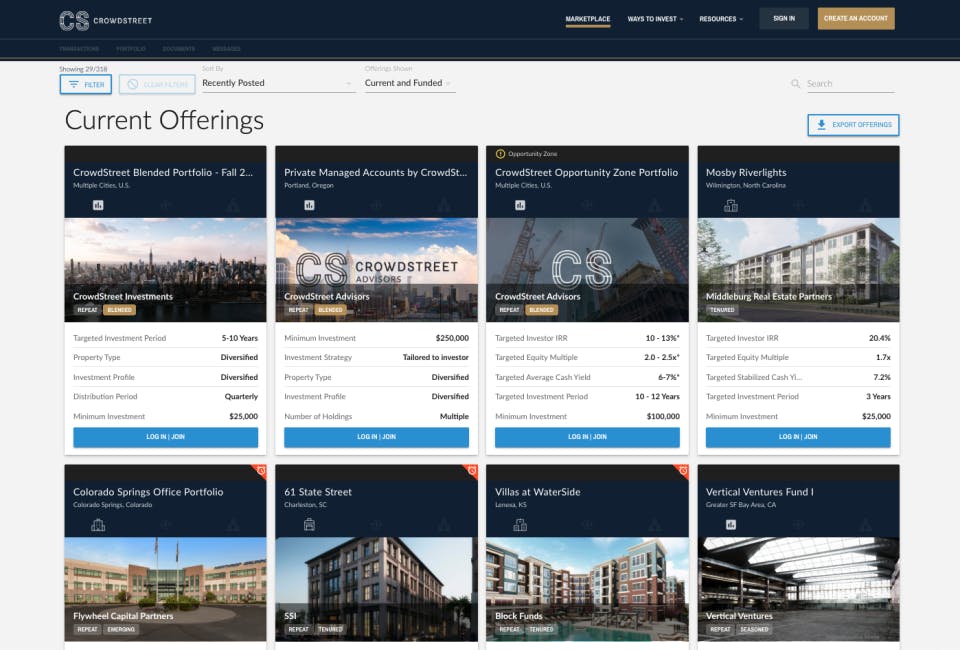 CrowdStreet Suite Screenshot 2