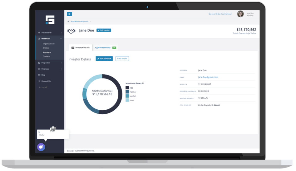 STRATAFOLIO Screenshot 2