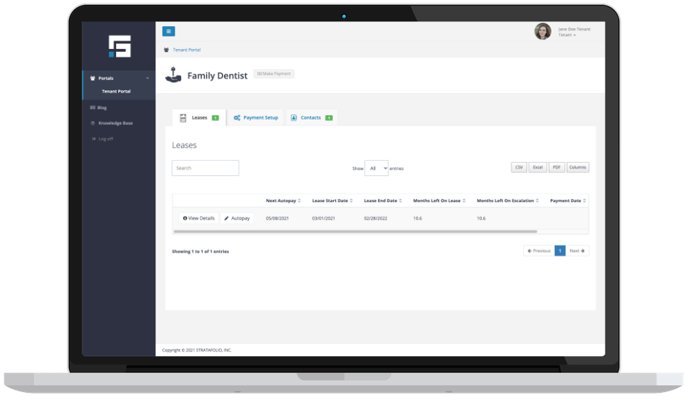 STRATAFOLIO Screenshot 4