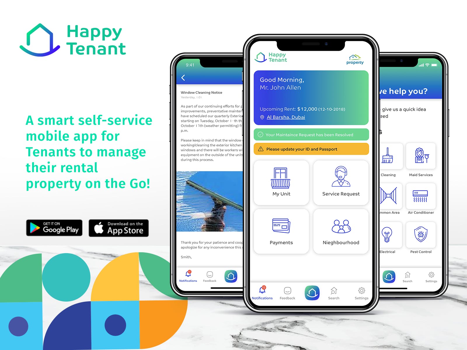 HappyTenant Screenshot 2