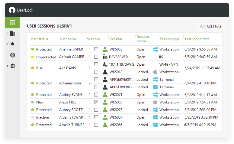 UserLock Screenshot 1