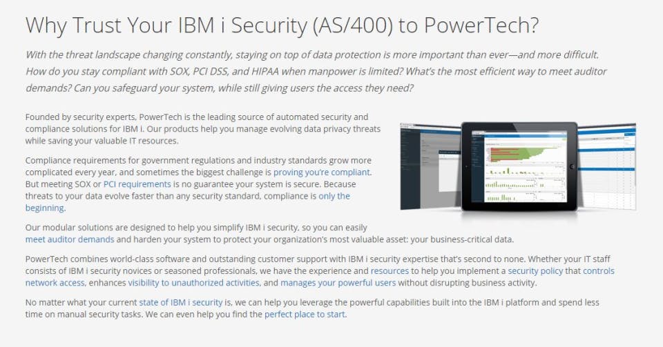 Powertech Security Software Screenshot 1