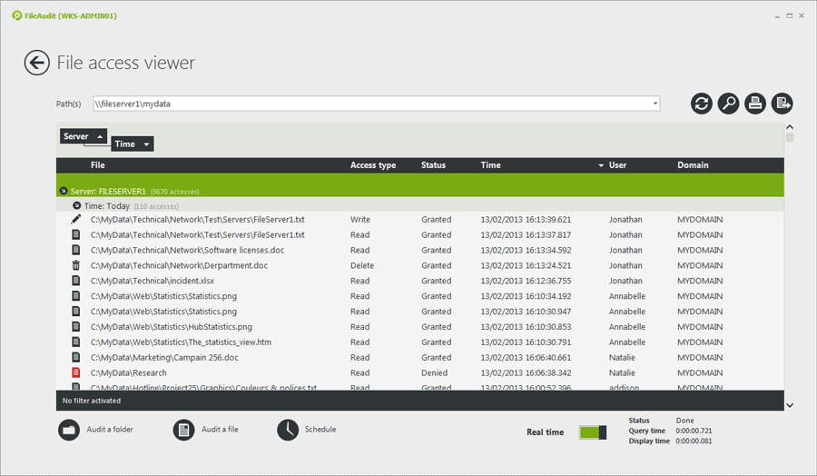 FileAudit Screenshot 2