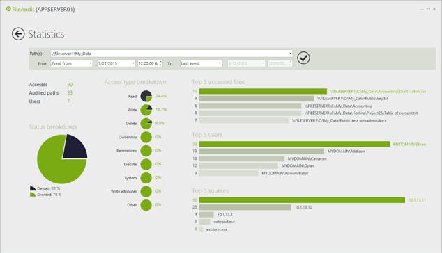 FileAudit Screenshot 3