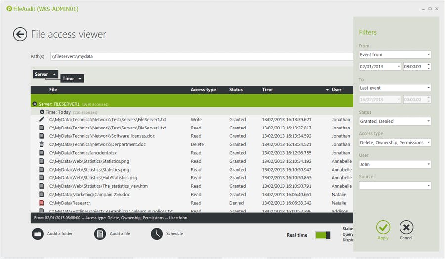 FileAudit Screenshot 4